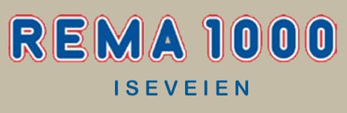 Logo for Rema 1000 Iseveien