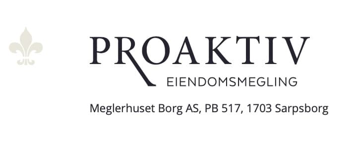 Logo for Proaktiv Eiendomsmegling Sarpsborg