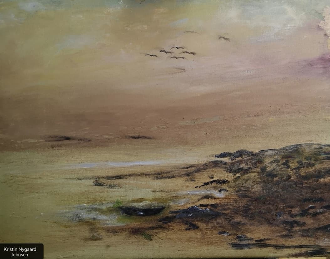 Kunstverk: Når sorgene får evig hvile av Kristin Nygaard Johnsen