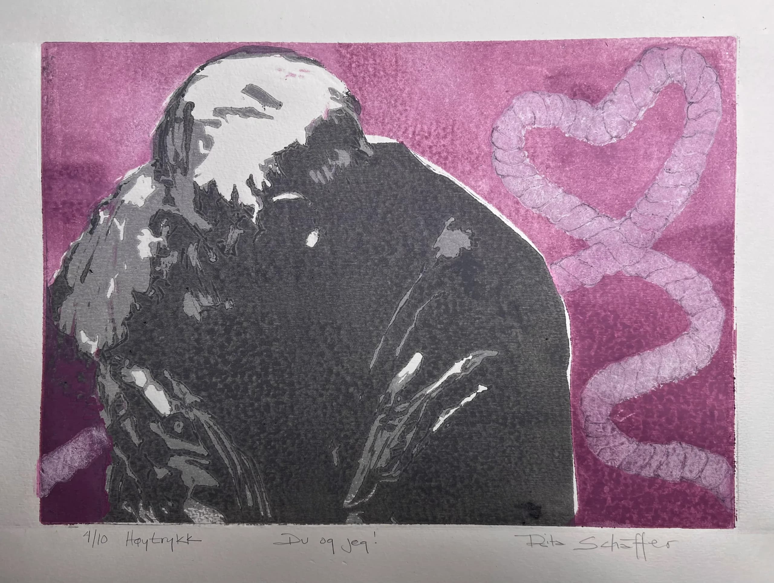 Kunstverk: Du og jeg av Rita Schäffer