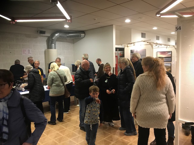 Interiør fra utstillingen